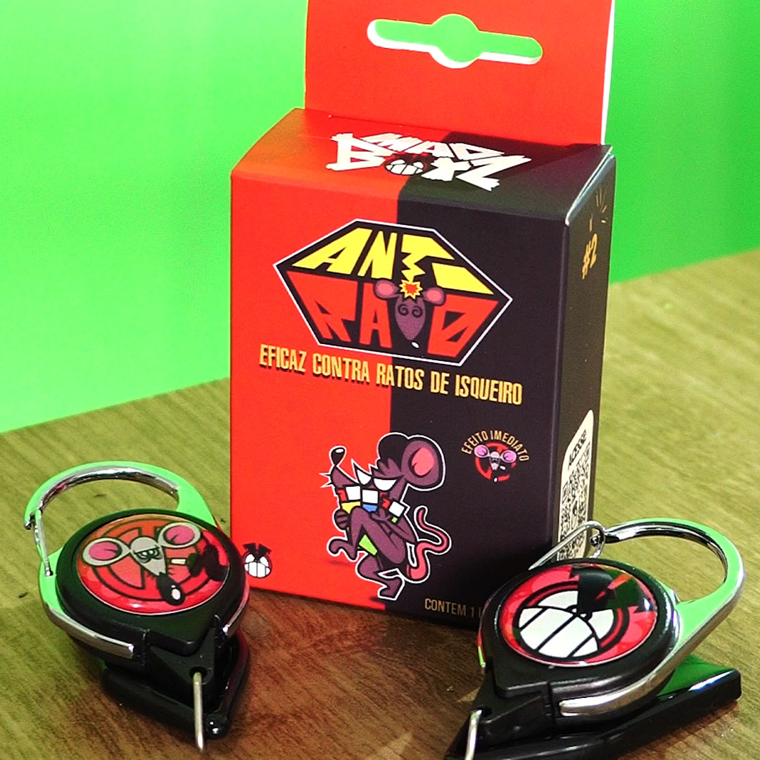 PORTA ISQUEIRO GRANDE ( PEGA RATO )