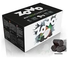 CARVÃO DE COCO ZOMO 1kg