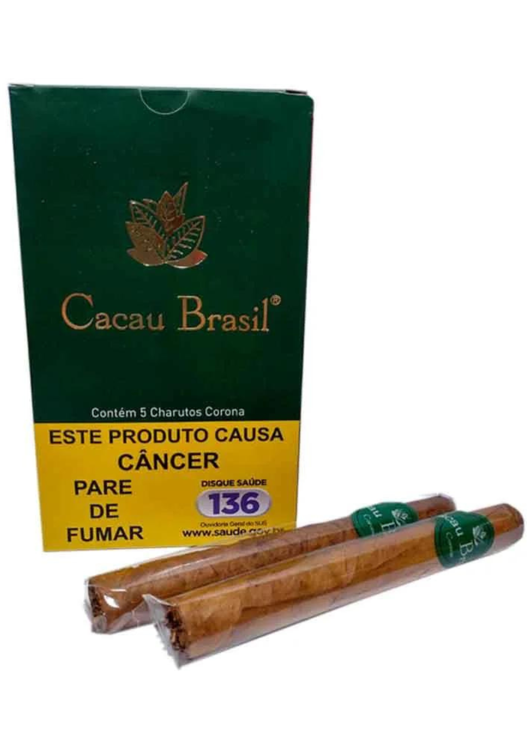 CHARUTO CACAU BRASIL CORONA