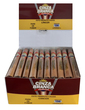 CHARUTO CINZA BRANCA