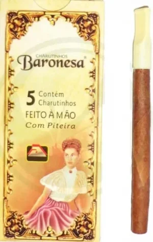 CIGARRILHA C/PITEIRA BARONESA CHOCOLATE