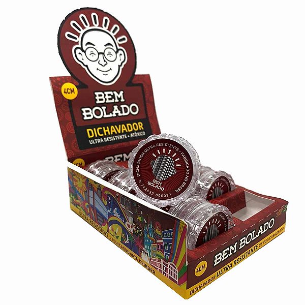 DICHAVADOR BEM BOLADO ACRILICO 4CM