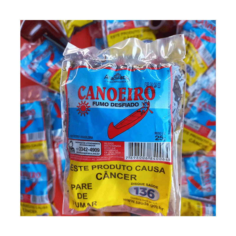 FUMO DESFIADO CANOEIRO 25G