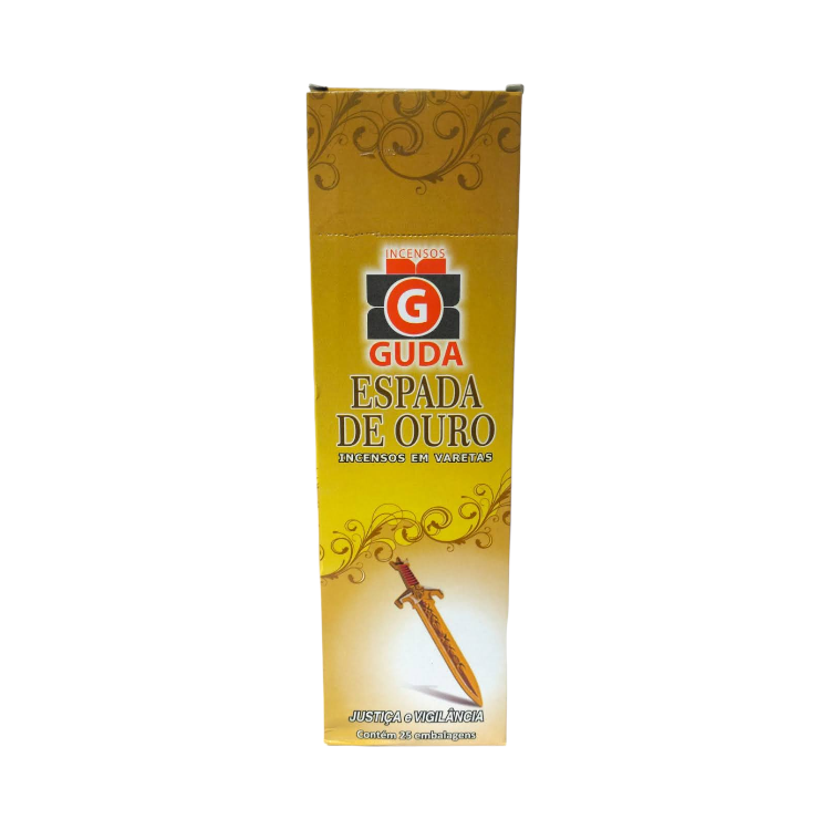 INCENSO GUDA ESPADA DE OURO