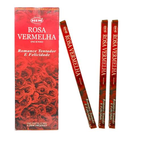 INCENSO HEM ROSA VERMELHA