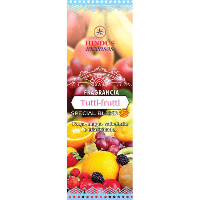 INCENSO HINDUS TUTTI-FRUTTI
