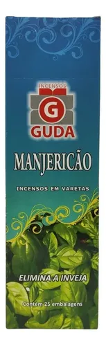 INCENSO GUDA MANJERICAO