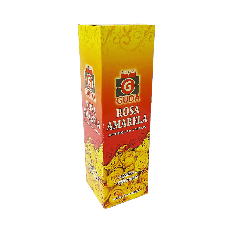 INCENSO GUDA ROSA AMARELA